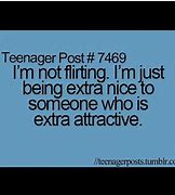 Image result for Flirting Teenager Posts