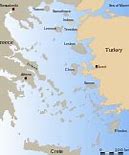 Image result for Ountries around Aegean Sea