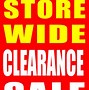 Image result for Clearance Signs Retail