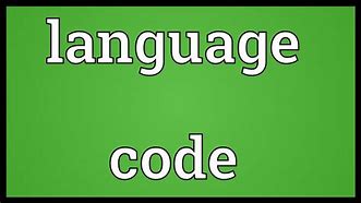 Image result for Language Code