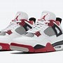 Image result for Jordan 4 Fire Red 1890