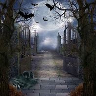 Image result for Halloween Backdrop of Hell