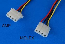 Image result for 2 Pin Molex Connector Black and Red Audiovoxx