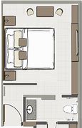 Image result for Semi Deluxe Hotel Room Plan