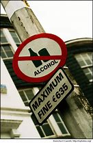 Image result for No Alcohol Sign Funny