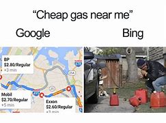 Image result for Searching Google On Bing Meme