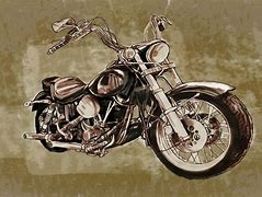 Image result for Motorcycle Drawings Art