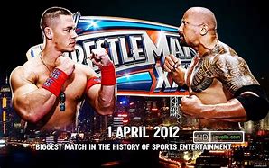Image result for John Cena vs The Rock Wrestlemania 28 HD Picture