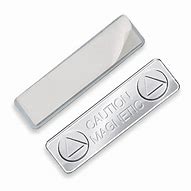 Image result for Magneic Name Tag Pin Attachment