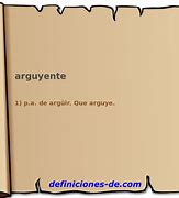 Image result for arguyente