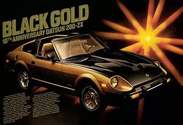 Image result for 280ZX Black Gold