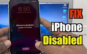Image result for If You Disable Your iPhone How Do You Fix It
