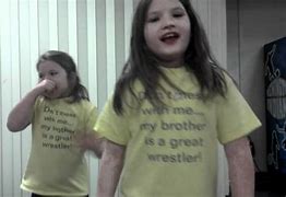 Image result for Kids Wrestling Sisters