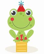 Image result for Happy Birthday Frog Cartoon