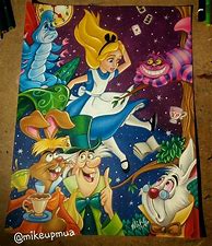Image result for Alice in Wonderland Trippy Pencil Drawings