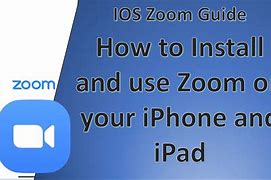 Image result for Installing Zoom On iPad