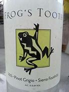 Afbeeldingsresultaten voor Frog's Tooth Pinot Noir Viszlay