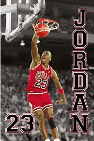 Image result for Michael Jordan Poster Black and White