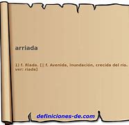 Image result for arriada