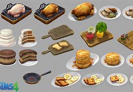 Image result for Food Display Sims 4