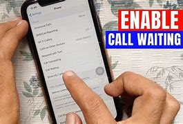 Image result for iPhone Call Waiting Screen