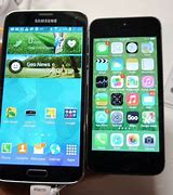 Image result for Galaxy S5 vs iPhone 5C