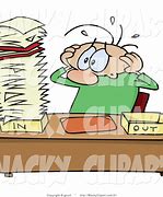 Image result for Overworked Office Worker Clip Art
