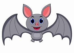 Image result for Cute Bat Cartoon Black Background