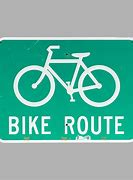 Image result for bike route sign usa