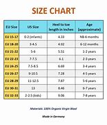 Image result for Sock to Shoe Size Chart