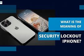 Image result for Security Lockout iPhone