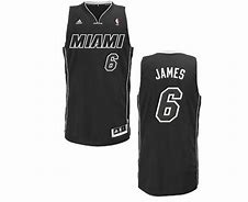 Image result for Miami Heat Black and White Jersey