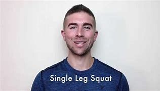 Image result for Single Leg Squat Exercise