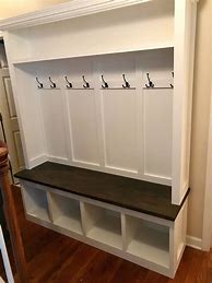 Image result for Mudroom Coat Hooks with Shelf