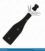 Image result for Champagne Bottle Silhouette
