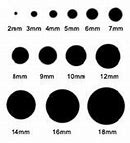 Image result for 1 4" Diameter Actual Size