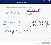 Image result for Khan Completing the Square