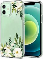Image result for iPhone 12 Green in Clear Case