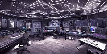 Image result for Futuristic Recording Studio