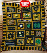 Image result for Notre Dame Fighting Irish Fabric Blank Template