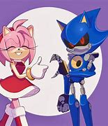 Image result for Metal Sonic vs Amy