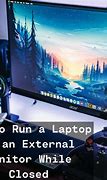 Image result for Laptop and External Monitor Setup