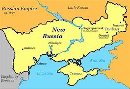 Image result for Ukraine and Russia Cities Map