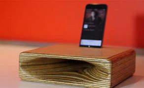 Image result for Creatvie Wood iPhone Speaker