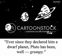 Image result for Sad Cartoon Pluto Planet
