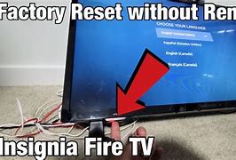 Image result for Factory Reset Insignia TV