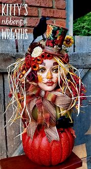 Image result for Scarecrow Halloween Decorations
