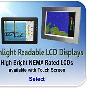 Image result for Sunlight Readable Teardrops Display