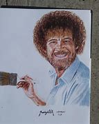 Image result for Bob Ross Drawing Simple