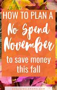 Image result for No Spending Month Challenge